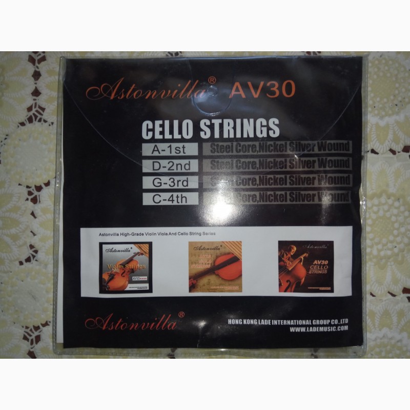 Фото 8. Продам струны для виолончели Cello AV30 новые в упаковке