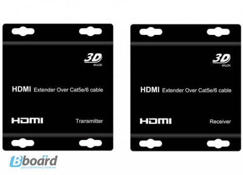 Удлинители HDMI по витой паре на 60, 120, 70 метров