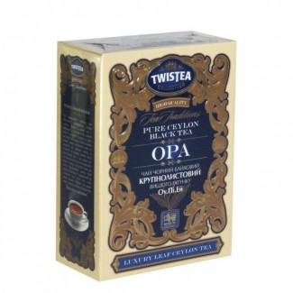 Чай черный рассыпной Twistea OPA 200гр