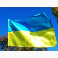 Флаг Украины, Прапор України 140х90 см атлас