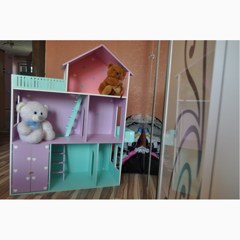 Фото 9. Кукольный домик ЭКО Домик для кукол Монстер Хай Барби Лол