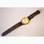 Качественные мужские часы Omega Quartz (Gold),гарантия