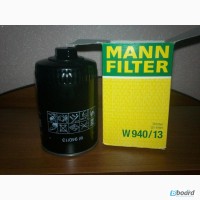 Фильтр масляный Audi 100, VW Golf, Passat. Mann Filter W940/13