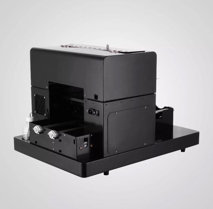 Фото 2. УФ UV принтер прямая печать формата А4 струйная. Печать по ткани