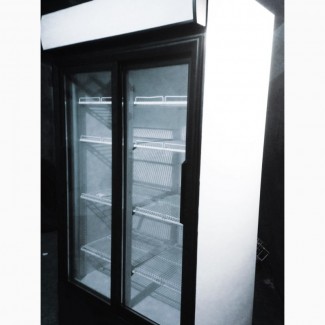 Цена снижена! Шкаф холодильный на 2 стеклянные двери под напитки