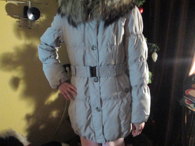 Пуховое пальто 400 грн