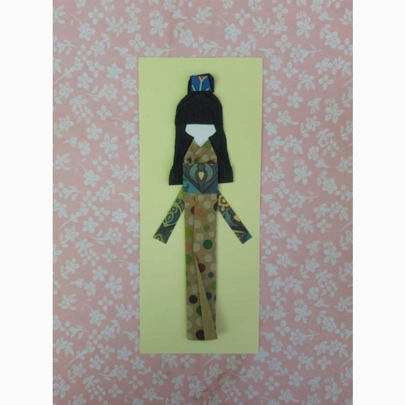 Фото 3. Японские бумажные куклы - обереги