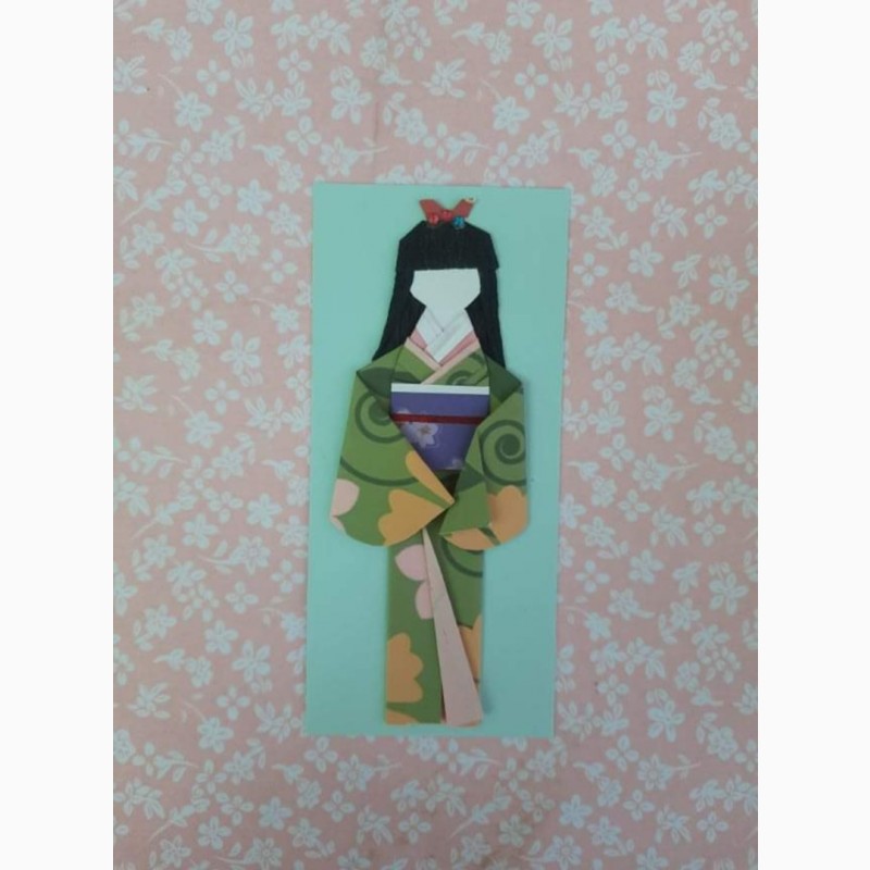 Фото 4. Японские бумажные куклы - обереги