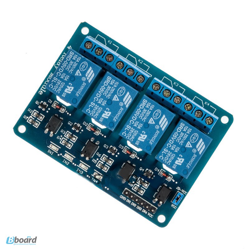 4X модуль реле c опторазвязкой Arduino В НАЛИЧИИ!