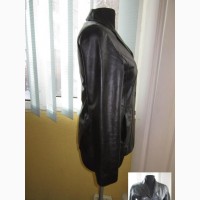 Модная женская кожаная куртка-пиджак Milestone. Лот 74