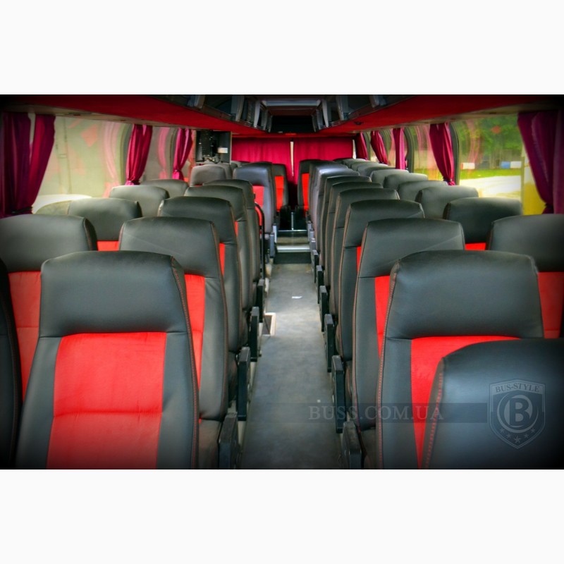 Фото 4. Обшивка перетяжка салона Neoplan Setra, перетяжка сидений автобуса неоплан