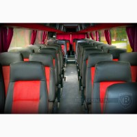Обшивка перетяжка салона Neoplan Setra, перетяжка сидений автобуса неоплан