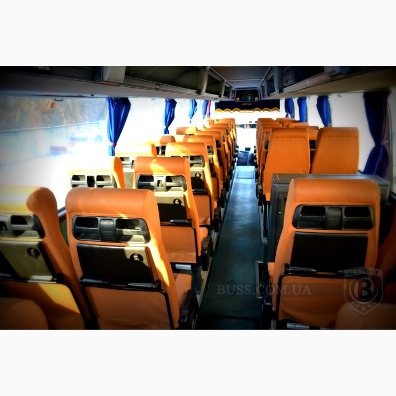 Фото 5. Обшивка перетяжка салона Neoplan Setra, перетяжка сидений автобуса неоплан