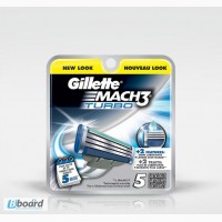 Gillette и Schick оригинальные картриджи (лезвия, кассеты) США
