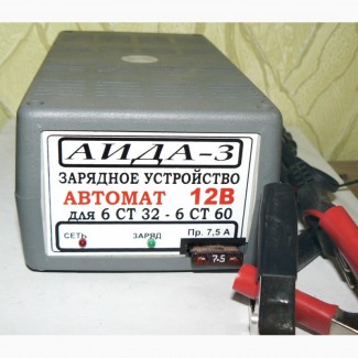 Автоматическое зарядное устройство АИДА-3 для аккумуляторов на 12 вольт