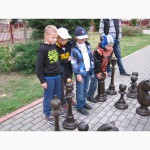 Шахматы детские большие из дерева