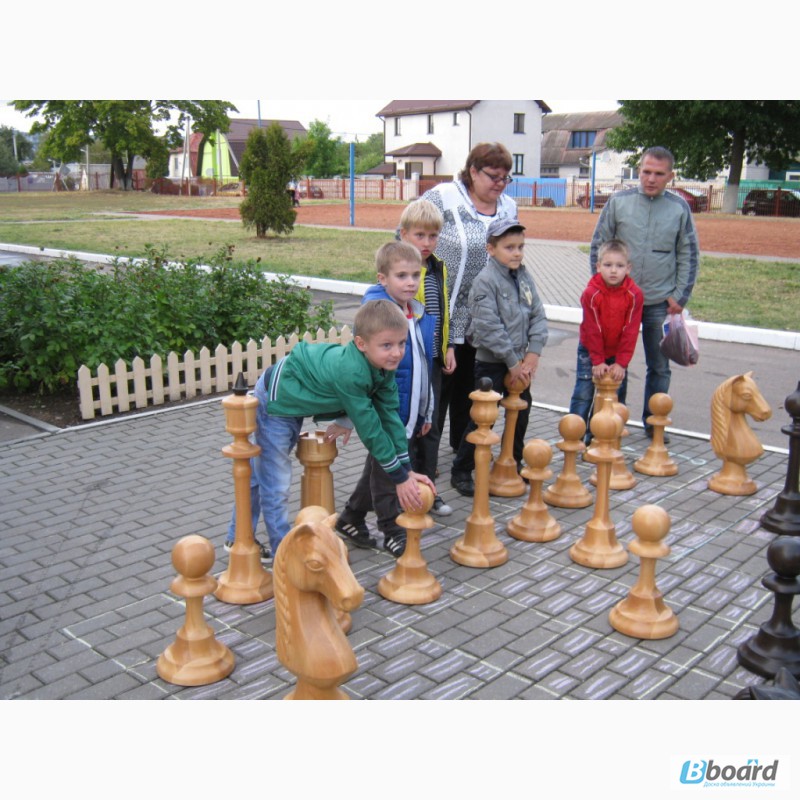 Фото 3. Производим шахматы большие, деревянные