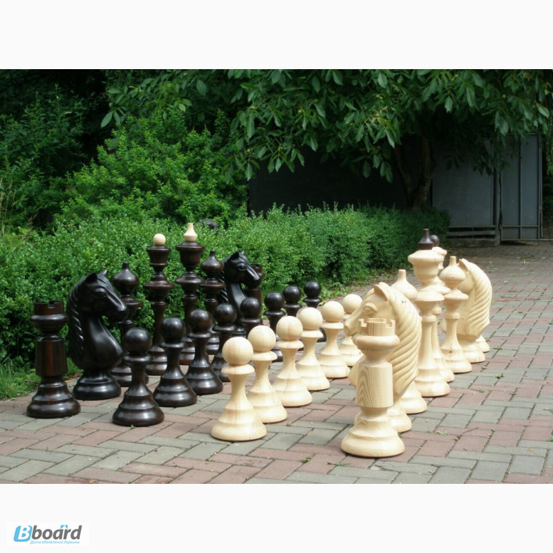Фото 5. Производим шахматы большие, деревянные