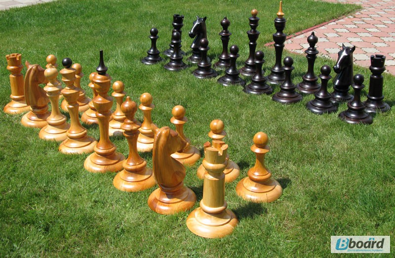 Фото 6. Производим шахматы большие, деревянные