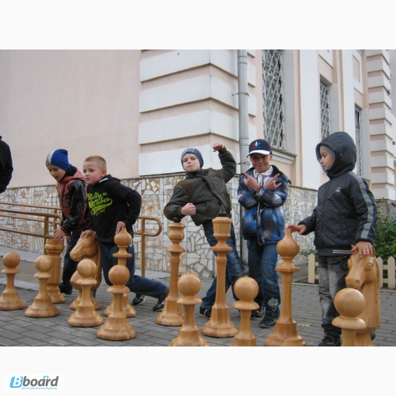 Фото 8. Производим шахматы большие, деревянные