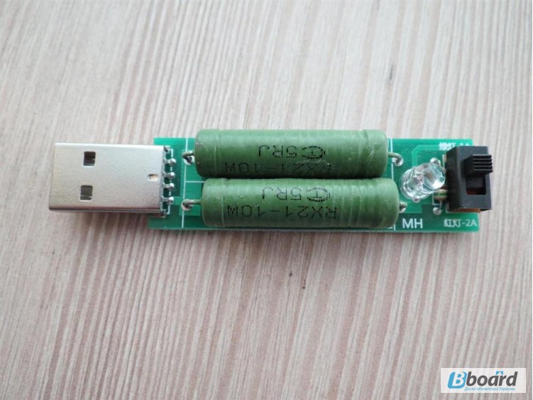 Фото 10. USB нагрузка переключаемая 1А / 2А для тестера по Киеву и Украине видео