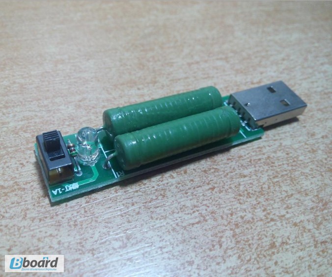Фото 8. USB нагрузка переключаемая 1А / 2А для тестера по Киеву и Украине видео