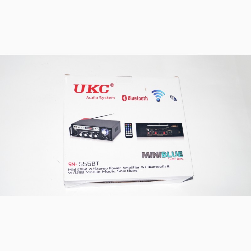 Фото 5. Усилитель UKC SN-555 BT - USB, SD-карта, MP3
