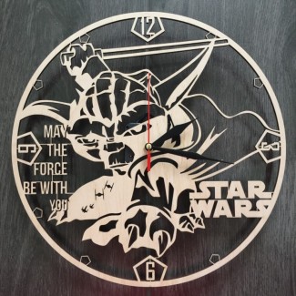 Необычные настенные часы «Star Wars»