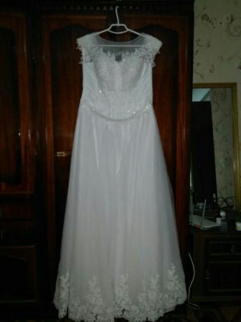 Фото 4. Продаётся красивое свадебное платье, не венчанное