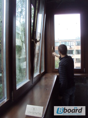 Фото 5. Окна деревянные, остекление балкона, установка окон
