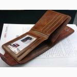 Кожаный кошелёк BAILINI + Нож Кредитка в подарок!