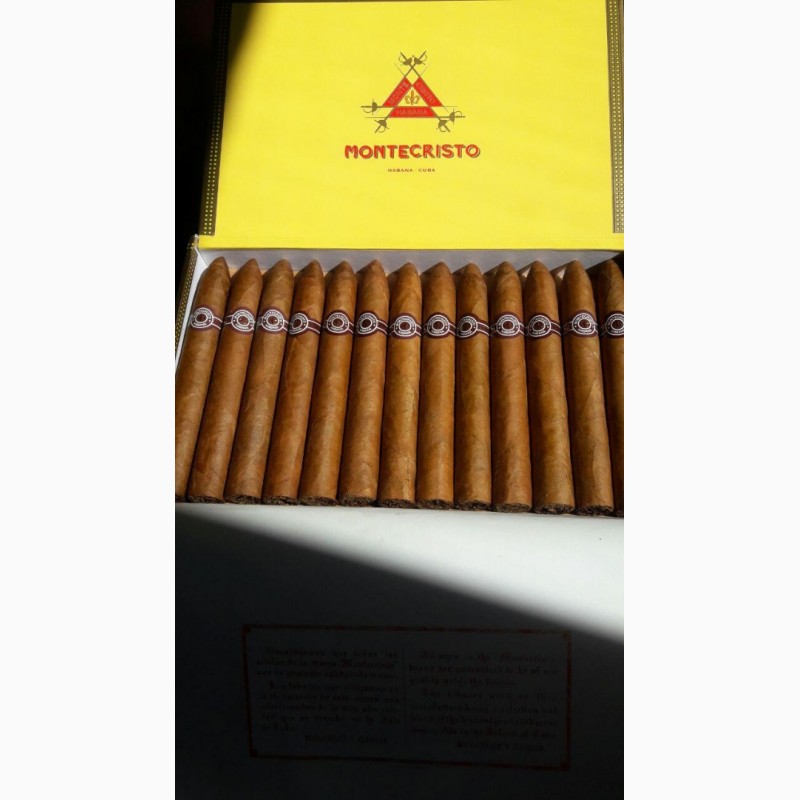 Фото 3. Кубинские сигары Montecristo